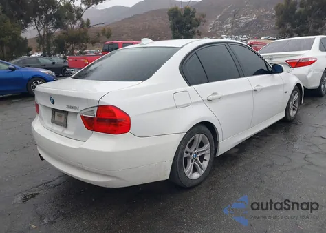 2008 BMW 328I из США, поврежденный, VIN WBAVC53538F008987